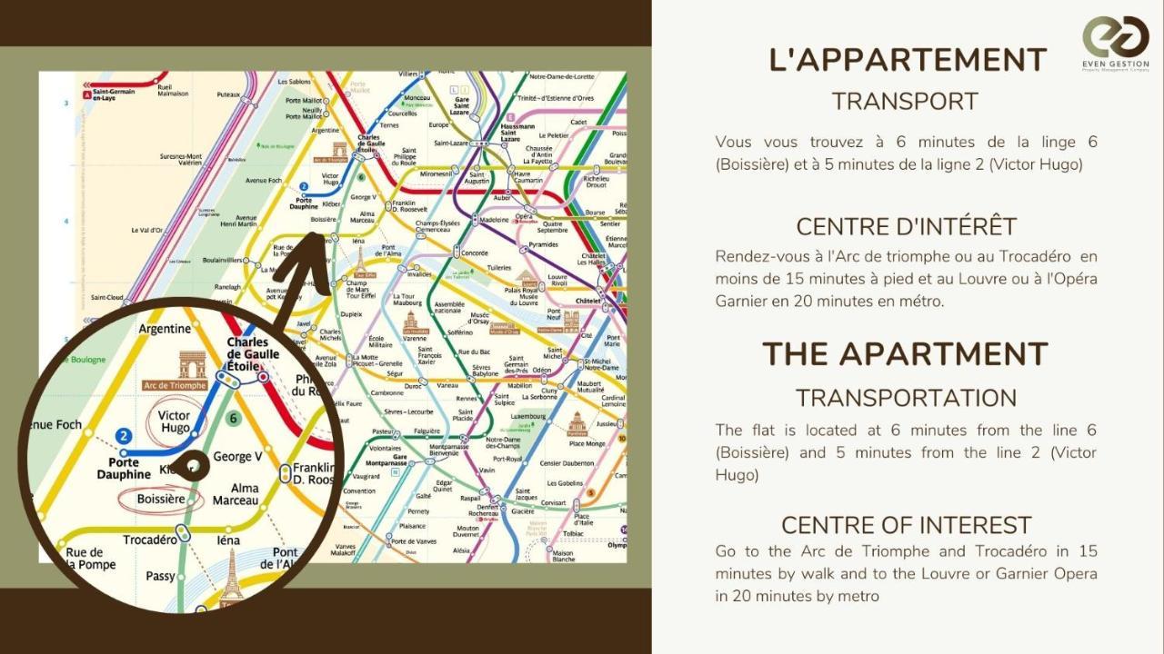 Appartement Luxueuses - Arc De Triomphe - Trocadero Paris